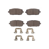 Dynamic Friction 2023-2025 Mazda CX-1950 Front 5000 Advanced Ceramic Brake Pads and Hardware Kit by Dynamic Friction Company 1551-2426-11