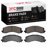 Dynamic Friction 2021-2025 Ford F-150 4WD Front 5000 Advanced Semi Metallic Brake Pads by Dynamic Friction Company 1551-2428-00