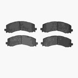 Dynamic Friction 2021-2025 Ford F-150 4WD Front 5000 Advanced Semi Metallic Brake Pads by Dynamic Friction Company 1551-2428-00