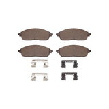 Dynamic Friction 2021-2025 Jeep Grand Cherokee Front 5000 Advanced Ceramic Brake Pads and Hardware Kit by Dynamic Friction Company 1551-2436-01