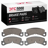 Dynamic Friction 2021-2025 Tesla Model S Front 5000 Advanced Low Metallic Brake Pads by Dynamic Friction Company 1551-2443-00