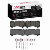 Dynamic Friction 2022-2025 Cadillac CT4 Front 5000 Advanced Low Metallic Brake Pads and Hardware Kit by Dynamic Friction Company 1551-2444-01