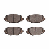 Dynamic Friction 2021-2025 Dodge Durango Rear 5000 Advanced Semi Metallic Brake Pads by Dynamic Friction Company 1551-2447-00