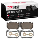 Dynamic Friction 2022-2025 Mercedes-Benz C200 (Mexico) Front 5000 Advanced Ceramic Brake Pads by Dynamic Friction Company 1551-2456-00