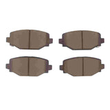 Dynamic Friction 2022-2025 Jeep Grand Cherokee Rear 5000 Advanced Ceramic Brake Pads by Dynamic Friction Company 1551-2460-00
