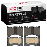 Dynamic Friction 2022-2024 Land Rover Range Rover Sport Front 5000 Advanced Ceramic Brake Pads by Dynamic Friction Company 1551-2461-00
