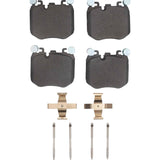 Dynamic Friction 2023-2025 BMW 740i Front 5000 Advanced Low Metallic Brake Pads and Hardware Kit by Dynamic Friction Company 1551-2476-01