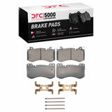 Dynamic Friction 2021-2025 BMW M4 Front 5000 Advanced Low Metallic Brake Pads and Hardware Kit by Dynamic Friction Company 1551-2478-01