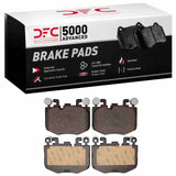 Dynamic Friction 2022-2025 BMW 330i xDrive Sedan Front 5000 Advanced Low Metallic Brake Pads by Dynamic Friction Company 1551-2480-00