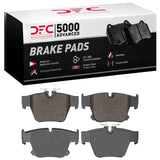 Dynamic Friction 2023-2025 BMW XM Rear 5000 Advanced Low Metallic Brake Pads by Dynamic Friction Company 1551-2482-00