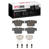 Dynamic Friction 2023-2025 BMW XM Rear 5000 Advanced Low Metallic Brake Pads and Hardware Kit by Dynamic Friction Company 1551-2482-02
