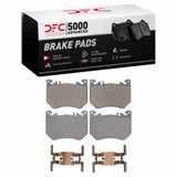 Dynamic Friction 2023-2025 Mercedes-Benz C43 AMG Front 5000 Advanced Low Metallic Brake Pads and Hardware Kit by Dynamic Friction Company 1551-2483-01