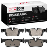 Dynamic Friction 2014-2025 BMW 220i (Mexico) Rear 5000 Advanced Low Metallic Brake Pads by Dynamic Friction Company 1551-2486-00