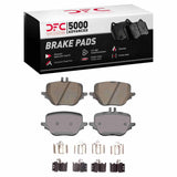Dynamic Friction 2023-2025 Mercedes-Benz E350 Rear 5000 Advanced Ceramic Brake Pads and Hardware Kit by Dynamic Friction Company 1551-2488-01