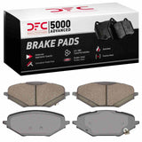 Dynamic Friction 2024-2025 Mazda CX-1990 Rear 5000 Advanced Ceramic Brake Pads by Dynamic Friction Company 1551-2495-00