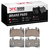 Dynamic Friction 2023-2025 Alfa Romeo Tonale Front 5000 Advanced Ceramic Brake Pads by Dynamic Friction Company 1551-2496-00