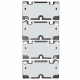 Dynamic Friction 2023-2025 Chevrolet Colorado Front 5000 Advanced Ceramic Brake Pads by Dynamic Friction Company 1551-2498-00