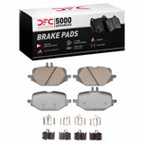 Dynamic Friction 2022-2025 Mercedes-Benz CLE300 Rear 5000 Advanced Ceramic Brake Pads and Hardware Kit by Dynamic Friction Company 1551-2501-01