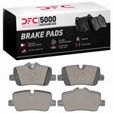 Dynamic Friction 2021-2024 BMW 320i (Mexico) Rear 5000 Advanced Low Metallic Brake Pads by Dynamic Friction Company 1551-2517-00
