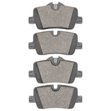 Dynamic Friction 2021-2024 BMW 320i (Mexico) Rear 5000 Advanced Low Metallic Brake Pads by Dynamic Friction Company 1551-2517-00