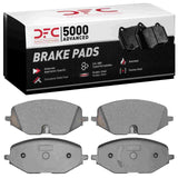 Dynamic Friction 2022-2023 Audi A3 (Mexico) Front 5000 Advanced Low Metallic Brake Pads by Dynamic Friction Company 1551-2522-00