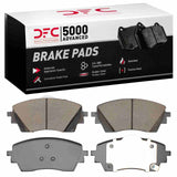 Dynamic Friction 2024-2025 Hyundai Kona EV Front 5000 Advanced Ceramic Brake Pads by Dynamic Friction Company 1551-2523-00