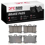 Dynamic Friction 2024-2025 Nissan Z Front 5000 Advanced Low Metallic Brake Pads by Dynamic Friction Company 1551-2532-00