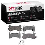 Dynamic Friction 1998-2003 Chevrolet S10 Front 5000 Advanced Ceramic Brake Pads by Dynamic Friction Company 1552-0154-00