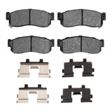 Dynamic Friction 1983-1986 Nissan Pulsar Front 5000 Advanced Ceramic Brake Pads and Hardware Kit