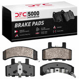 Dynamic Friction 1988-2002 Cadillac Commercial Chassis Front 5000 Advanced Semi Metallic Brake Pads by Dynamic Friction Company 1552-0369-00