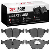 Dynamic Friction 1998-2006 Jaguar XJ8 Front 5000 Advanced Low Metallic Brake Pads by Dynamic Friction Company 1552-0394-10