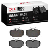 Dynamic Friction 1983-2004 BMW 325ix Front/Rear 5000 Advanced Low Metallic Brake Pads by Dynamic Friction Company 1552-0493-00