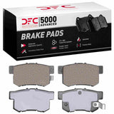 Dynamic Friction 1995-2011 Acura RL Rear 5000 Advanced Ceramic Brake Pads by Dynamic Friction Company 1552-0536-00