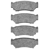 Dynamic Friction 1991-2004 Geo Tracker Front 5000 Advanced Semi Metallic Brake Pads by Dynamic Friction Company 1552-0556-00