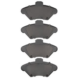 Dynamic Friction 1994-1998 Ford Mustang Front 5000 Advanced Semi Metallic Brake Pads by Dynamic Friction Company 1552-0600-00