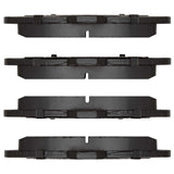 Dynamic Friction 1994-1998 Ford Mustang Front 5000 Advanced Semi Metallic Brake Pads by Dynamic Friction Company 1552-0600-00
