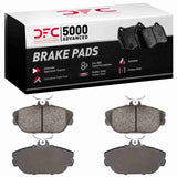 Dynamic Friction 1993-2000 Ford Taurus (Excl SHO) Front 5000 Advanced Ceramic Brake Pads by Dynamic Friction Company 1552-0601-00