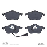 Dynamic Friction 2001-2006 Audi TT Quattro Front 5000 Advanced Ceramic Brake Pads by Dynamic Friction Company 1552-0687-10
