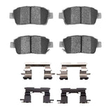 Dynamic Friction 2000-2000 Toyota Celica Front 5000 Advanced Ceramic Brake Pads and Hardware Kit by Dynamic Friction Company 1552-0822-02