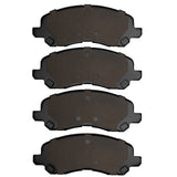 Dynamic Friction 2007-2016 Chrysler Sebring Front 5000 Advanced Semi Metallic Brake Pads by Dynamic Friction Company 1552-0866-00
