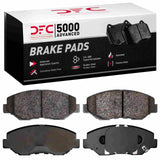 Dynamic Friction 2013-2014 Honda Fit (USA/Canada) Front 5000 Advanced Ceramic Brake Pads by Dynamic Friction Company 1552-0914-00