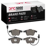 Dynamic Friction 2004-2011 Audi A6 (USA/Canada) Front 5000 Advanced Low Metallic Brake Pads by Dynamic Friction Company 1552-0915-10