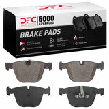 Dynamic Friction 2009-2017 BMW 750Li xDrive Rear 5000 Advanced Low Metallic Brake Pads by Dynamic Friction Company 1552-0919-10