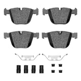 Dynamic Friction 2009-2017 BMW 550i GT Rear 5000 Advanced Low Metallic Brake Pads and Hardware Kit by Dynamic Friction Company 1552-0919-11