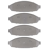 Dynamic Friction 2003-2011 Ford Crown Victoria Front 5000 Advanced Semi Metallic Brake Pads by Dynamic Friction Company 1552-0931-00