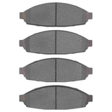 Dynamic Friction 2003-2011 Ford Crown Victoria Front 5000 Advanced Semi Metallic Brake Pads by Dynamic Friction Company 1552-0931-00