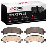 Dynamic Friction 2018-2020 Chevrolet Express 3500 Rear 5000 Advanced Semi Metallic Brake Pads by Dynamic Friction Company 1552-0974-00