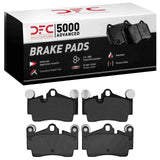 Dynamic Friction 2003-2010 Porsche Cayenne Rear 5000 Advanced Ceramic Brake Pads by Dynamic Friction Company 1552-0978-00