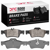 Dynamic Friction 2002-2017 Mercedes-Benz CLS400 Rear 5000 Advanced Low Metallic Brake Pads by Dynamic Friction Company 1552-0986-00