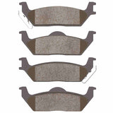 Dynamic Friction 2010-2011 Ford F-150 RWD Rear 5000 Advanced Ceramic Brake Pads by Dynamic Friction Company 1552-1012-00